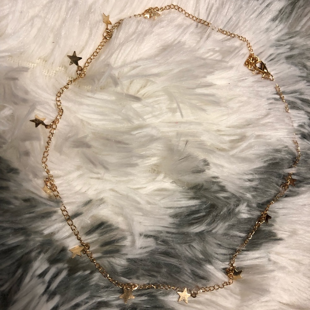 ✨LAST 1✨ WishUpon A 🌟 Gold Choker Necklace!